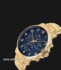 Tommy Hilfiger Daniel 1710384 Blue Dial Gold Stainless Steel Strap-1