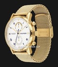 Tommy Hilfiger Kane 1710403 White Dial Gold Mesh Stainless Steel Strap-1