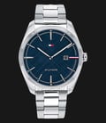 Tommy Hilfiger Theo 1710426 Blue Dial Stainless Steel Strap-0
