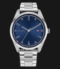 Tommy Hilfiger Griffin 1710455 Blue Dial Stainless Steel Strap-0
