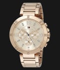 Tommy Hilfiger 1781533 Sport Lux Analog Display Quartz Rose Gold Watch-0