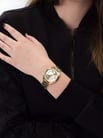 Tommy Hilfiger Ava 1781988 Ladies Gold Dial Gold Stainless Steel Strap-1