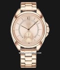 Tommy Hilfiger 1781989 Ava Ladies Rose Gold Dial Rose Gold Stainless Steel Strap-0