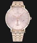 Tommy Hilfiger 1782030 Jenna Ladies Rose Gold Dial Rose Gold Stainless Steel Strap-0