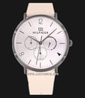 Tommy Hilfiger 1782034 Jenna Ladies Rose Gold Dial Pink Leather Strap-0