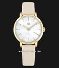 Tommy Hilfiger 1782038 Lily Ladies Mother Of Pearl Dial Beige Leather Strap-0