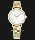 Tommy Hilfiger 1782043 Lily Ladies Mother Of Pearl Dial Gold Mesh Strap-0