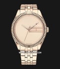 Tommy Hilfiger 1782082 Ladies Champagne Dial Rose Gold Stainless Steel Strap-0