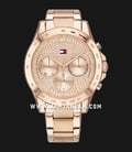 Tommy Hilfiger Haven 1782197 Rose Gold Dial Rose Gold Stainless Steel Strap-0