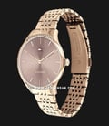 Tommy Hilfiger Gray 1782212 Brown Sunray Dial Rose Gold Tone Stainless Steel Strap-1