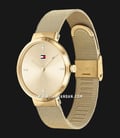 Tommy Hilfiger Classic 1782217 Ladies Liberty Gold Dial Gold Mesh Strap-1
