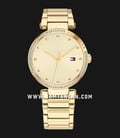 Tommy Hilfiger Lynn 1782235 Champagne Dial Gold Tone Stainless Steel Strap-0