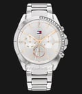 Tommy Hilfiger Kennedy 1782384 Silver Dial Stainless Steel Strap-0