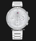 Tommy Hilfiger Luna 1782393 Silver Dial Stainless Steel Strap-0