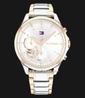 Tommy Hilfiger Quinn 1782415 Silver Dial Dual Tone Stainless Steel Strap-0