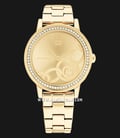 Tommy Hilfiger Maya 1782437 Champagne Dial Gold Stainless Steel Strap-0