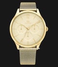 Tommy Hilfiger Layla 1782458 Gold Dial Gold Mesh Strap-0
