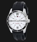 Tommy Hilfiger 1790919 Casual White Dial Rubber Strap-0