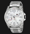 Tommy Hilfiger 1791006 White Dial with Stainless Steel Bracelet-0