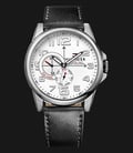 Tommy Hilfiger 1791007 Stainless Steel Black Leather Strap-0