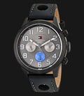 Tommy Hilfiger 1791051 Stainless Steel Black Leather Strap-0