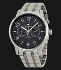 Tommy Hilfiger 1791086 Black Dial Stainless Steel Silver-0