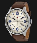 Tommy Hilfiger 1791102 Stainless Steel Brown Leather Strap-0