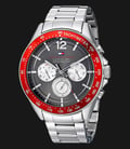 Tommy Hilfiger 1791122 Grey Dial Stainless Steel Silver-0