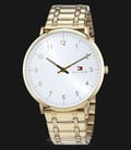 Tommy Hilfiger 1791337 Men Silver Dial Gold Stainless Steel-0