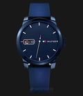 Tommy Hilfiger 1791381 Navy Blue Dial Rubber Strap-0