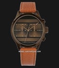 Tommy Hilfiger 1791594 Icon Men Brown Dial Tan Leather Strap-0