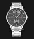 Tommy Hilfiger 1791608 Men Grey Dial Stainless Steel Strap-0