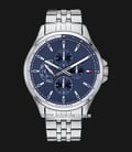 Tommy Hilfiger 1791612 Men Blue Dial Stainless Steel Strap-0