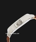 Tommy Hilfiger 1791614 Men White Dial Brown Leather Strap-1