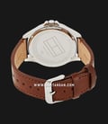 Tommy Hilfiger 1791614 Men White Dial Brown Leather Strap-2