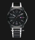 Tommy Hilfiger 1791619 Men Black Dial Dual Tone Stainless Steel Strap-0