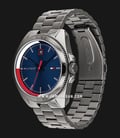 Tommy Hilfiger Riley 1791687 Men Blue Dial Grey Stainless Steel Strap-1