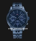 Tommy Hilfiger Ashton 1791739 Blue Dial Blue Stainless Steel Strap-0