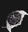Tommy Hilfiger Larson 1791916 Black Dial Stainless Steel Strap-1