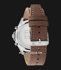 Tommy Hilfiger Larson 1791983 Green Dial Brown Leather Strap-2