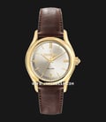 Trussardi T-Light R2451127003 Milano Silver Dial Brown Leather Strap-0