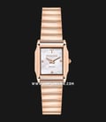 Trussardi T-Geomatric R2453134504 Milano Silver Mother of Pearl Dial Rose Gold Stainless Steel Strap-0