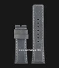 Universal Strap 28mm Grey Leather HM004-28X28-0