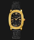 VERSACE VNB03 0014 Couture Black Leather Strap-0
