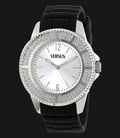 VERSUS SGM05 0013 Tokyo Crystal Round Stainless Steel Silver Sunray Dial Crystal-0