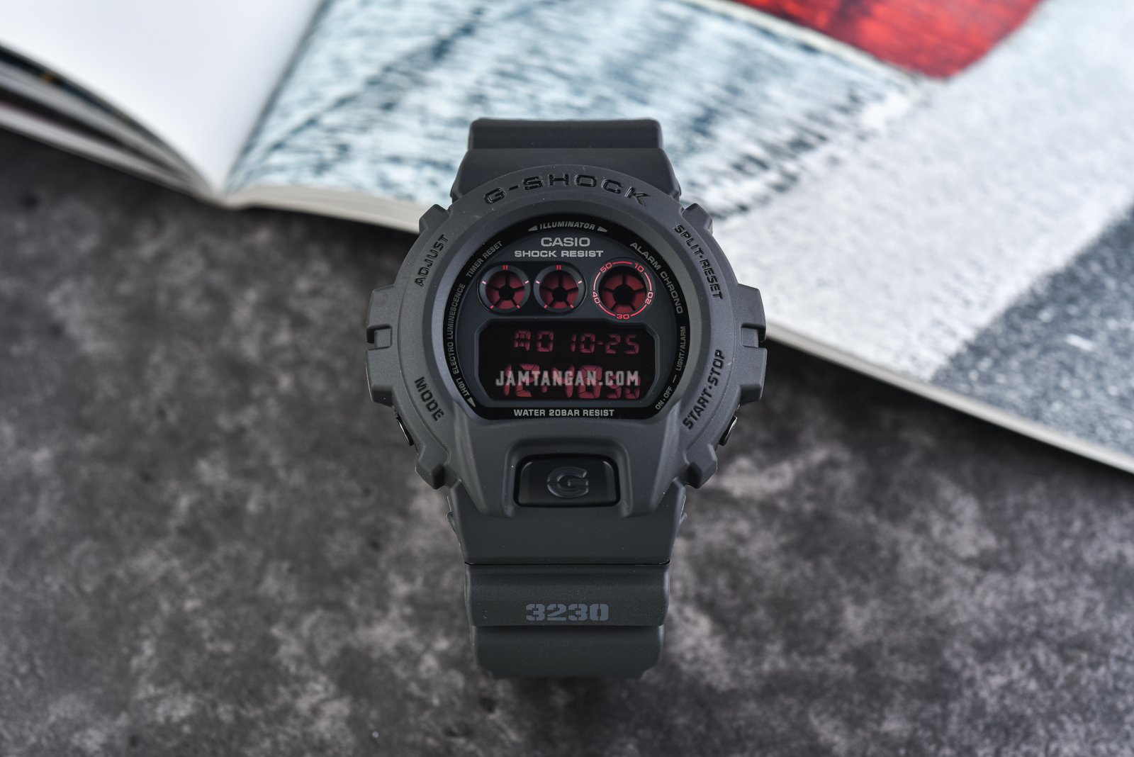 Casio G-Shock DW-6900MS-1DR  Military Inspired Series.