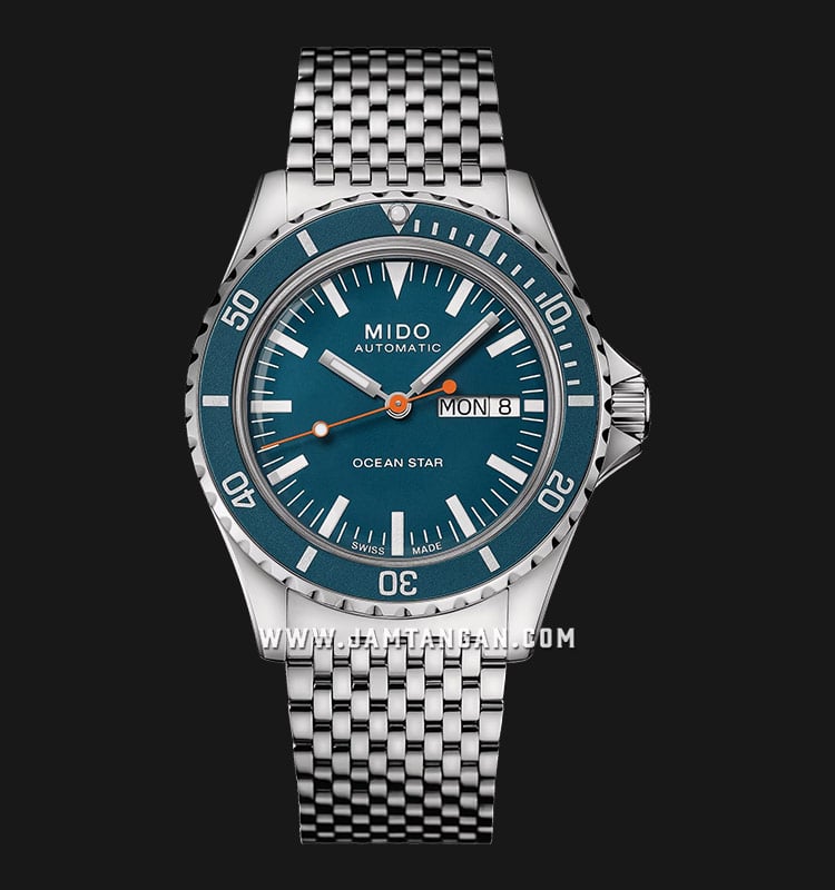 MIDO Ocean Star M026.830.11.041.00 Tribute 75th Anniversary Blue Dial St. Steel SPECIAL EDITION