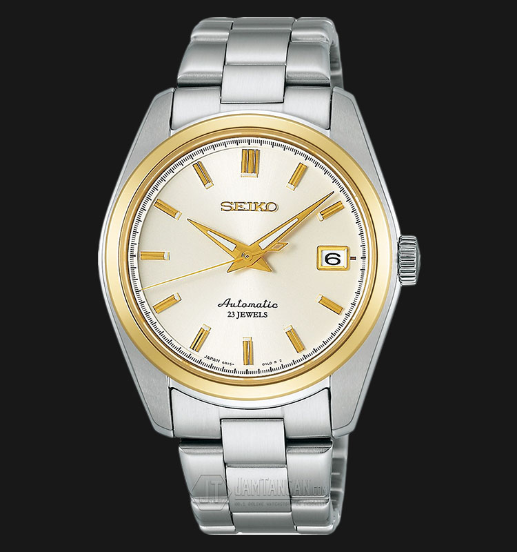Seiko Presage SARB070J Man Automatic 23 Jewels Gold Tone Dial Stainless  Steel 
